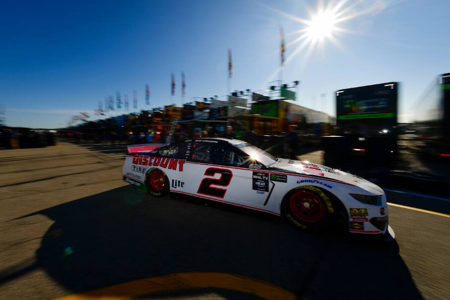 Team Penske's Brad Keselowski started from the pole at his home track and led a race-high 66 laps. Team Penske's Brad Keselowski started from the pole at his home track and led a race-high 66 laps.